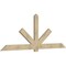Ekena Millwork Kennewick Rough Sawn Timber Gable Bracket, Douglas Fir, 108"W x 40"H x 2"D x 6"F, 9/12 Pitch GBW108X40X0206KEN00RDF - alternate 4